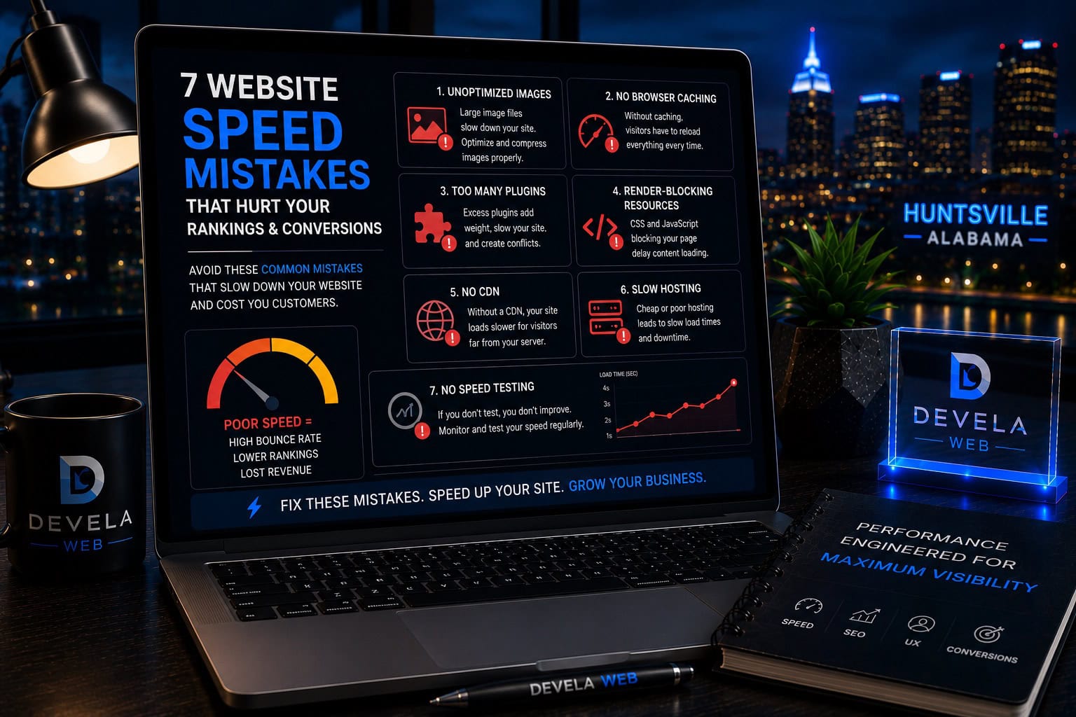 Common website speed mistakes that reduce conversions